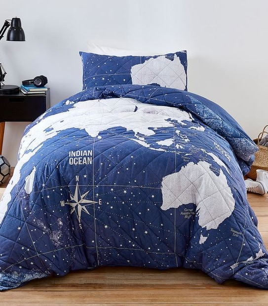 World Wanderer Quilt Cover Set