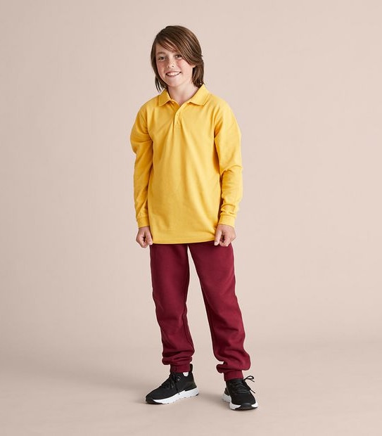 Long Sleeve Polo Top