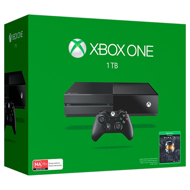 Xbox One 1TB Console & Halo The Master Chief Game