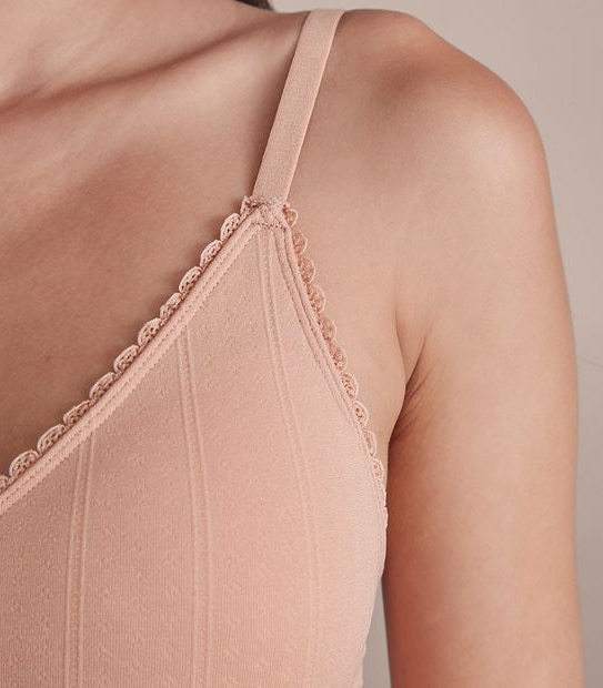 Lily Loves Pointelle Crop Top; Style: LCT37937