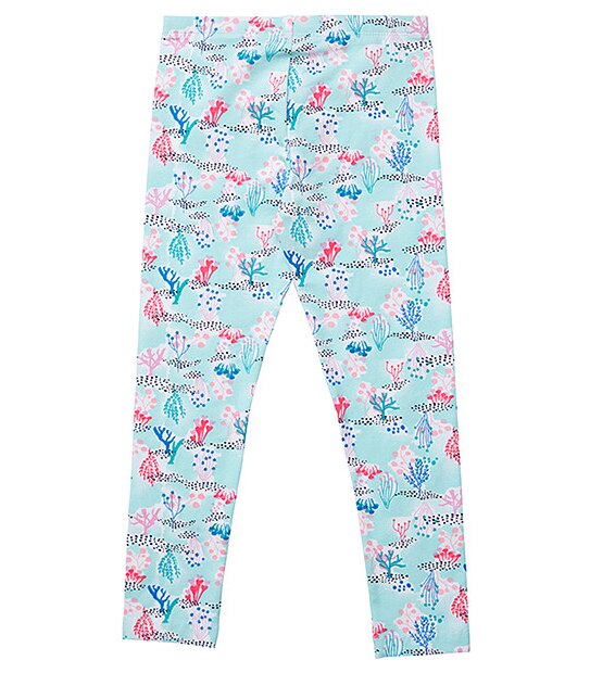 Girls' Full Length Atlantis Print Leggings 2 of 3