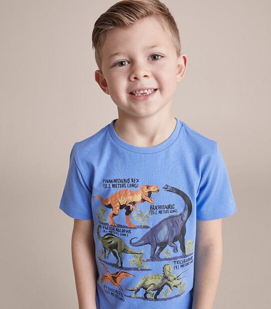 245138_15 SS TEE TABLE DINO - MARINA