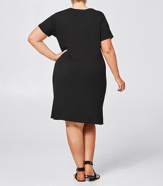 Belle Curve V-Neck Dress 2 of 3