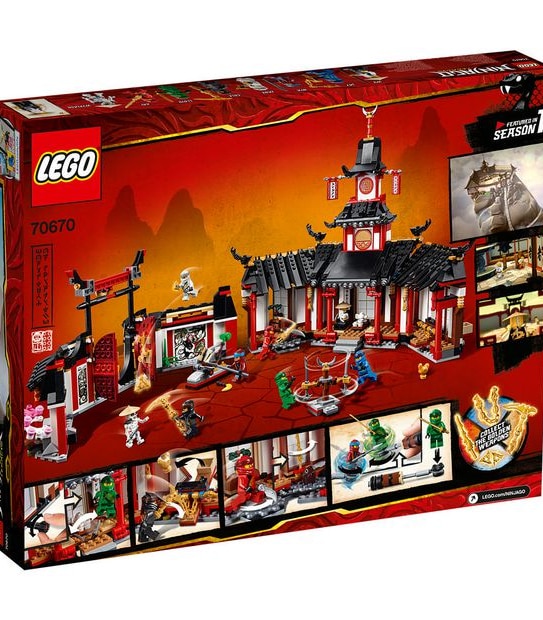 LEGO® NINJAGO Monastery of Spinjitzu 70670