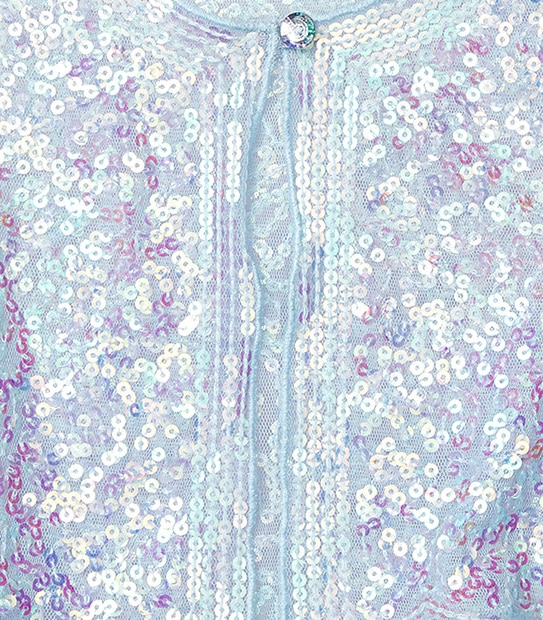 Girls' Mesh  Sequin Vest