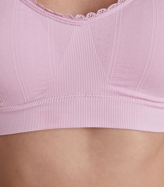 Lily Loves Pointelle Crop Top; Style: LCT37937