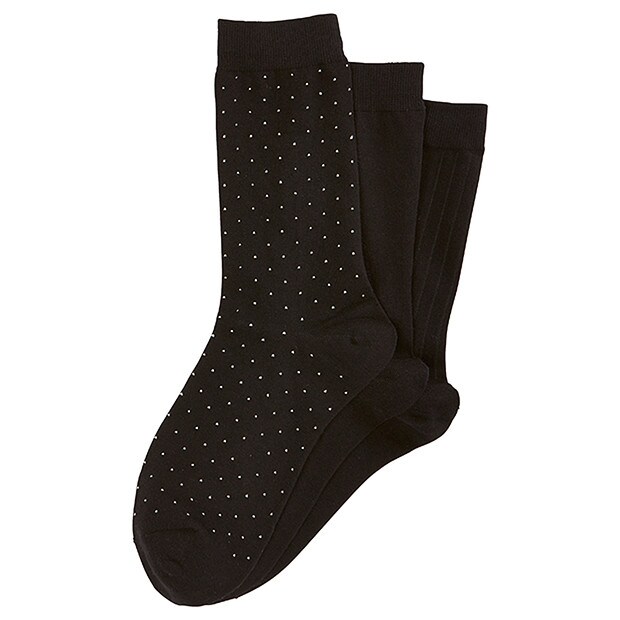 3 Pack Fine Knit Trouser Socks 3 Pack Fine Knit Trouser Socks