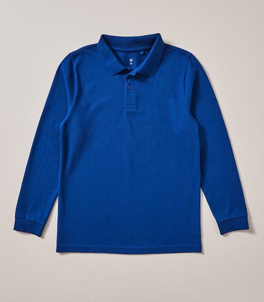 Long Sleeve Polo Top