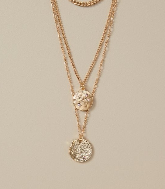 Multi Layer Coin Necklace