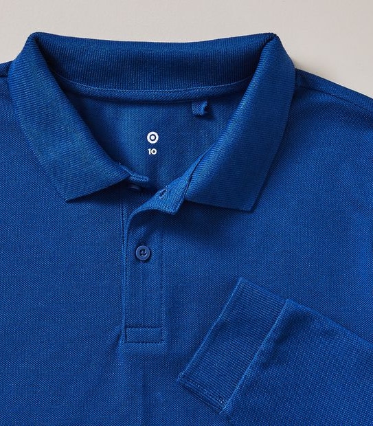 Long Sleeve Polo Top