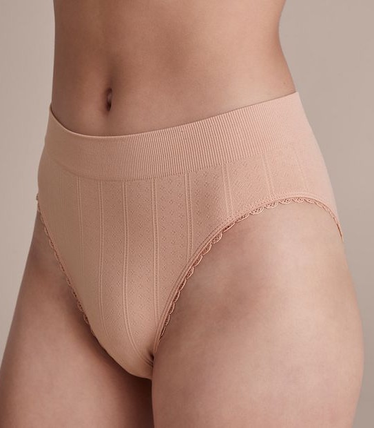 Lily Loves Pointelle High Waisted Bikini Briefs; Style: LHB37938