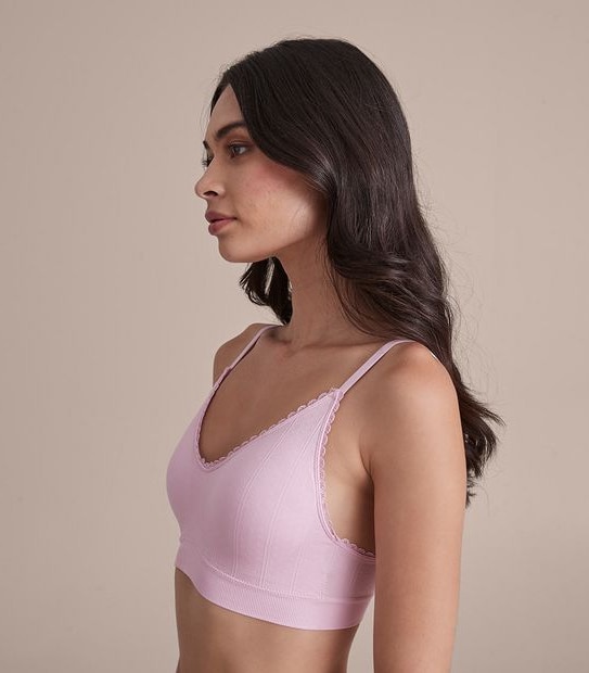 Lily Loves Pointelle Crop Top; Style: LCT37937