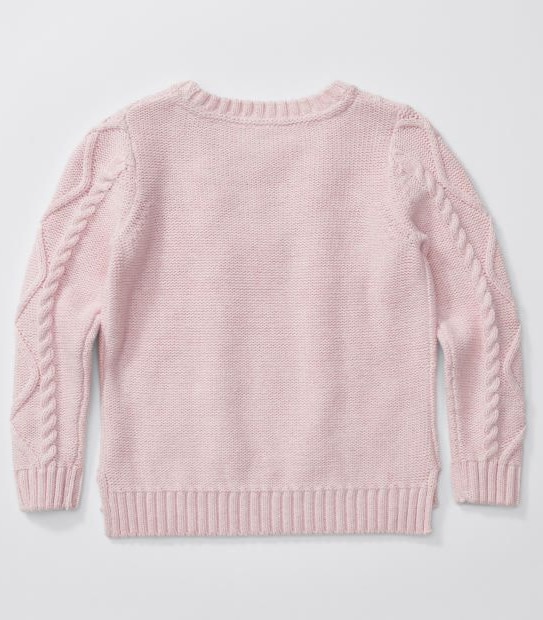 Cable Pom Pom Knit Jumper