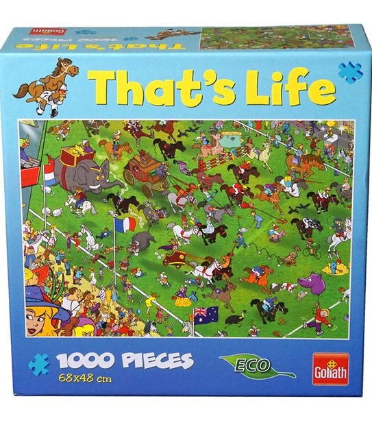 That's Life 1000 Pieces Jigsaw Puzzle Assorted