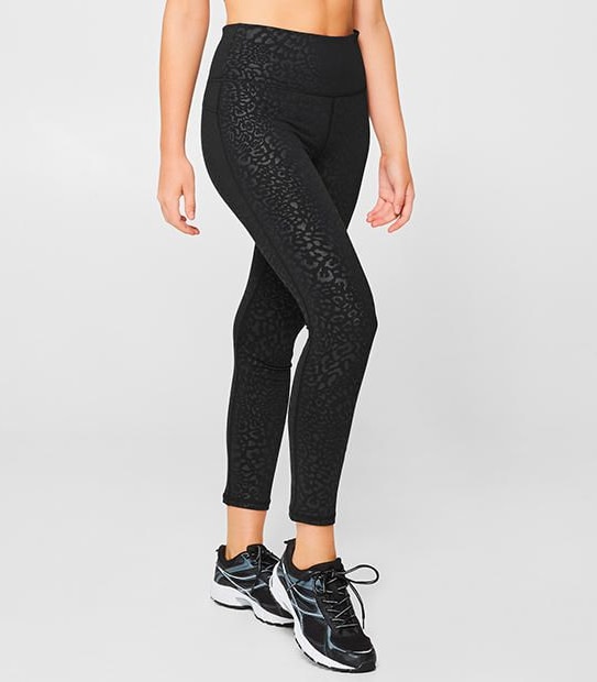 7/8 Length Leopard Leggings
