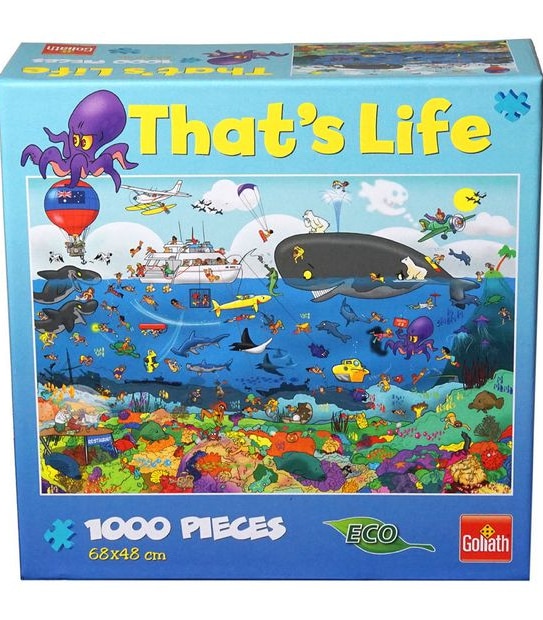 That's Life 1000 Pieces Jigsaw Puzzle Assorted