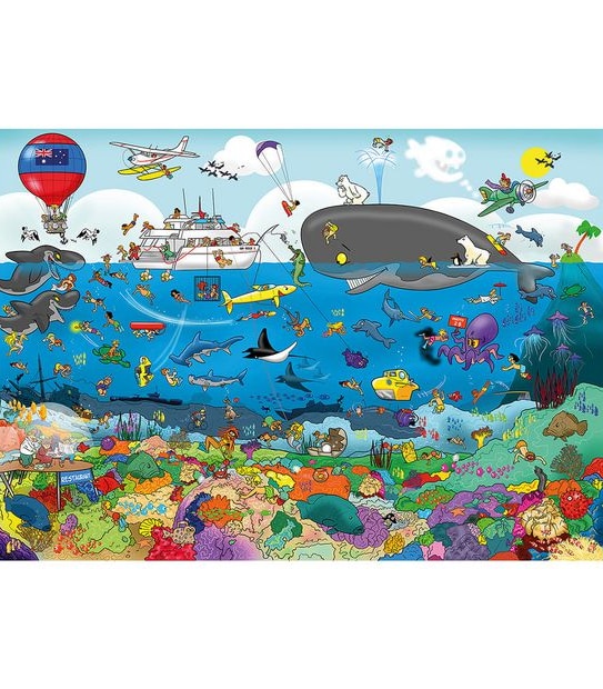 That's Life 1000 Pieces Jigsaw Puzzle Assorted