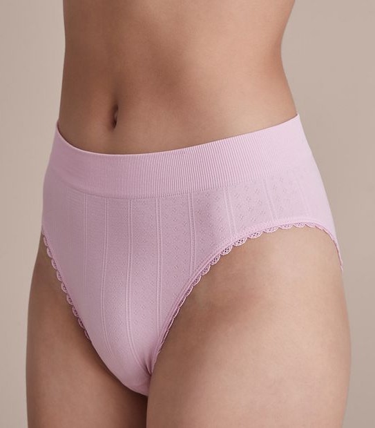 Lily Loves Pointelle High Waisted Bikini Briefs; Style: LHB37938