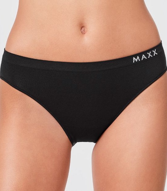 Maxx Seamfree Brazillian Briefs - Black