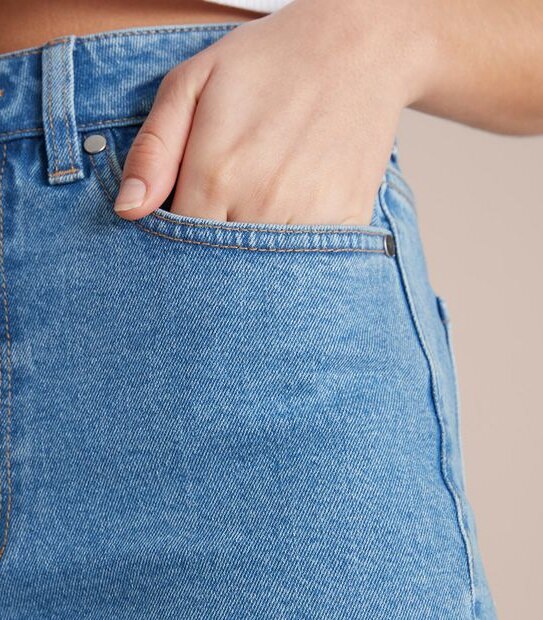 Lily Loves High Rise Mom Jeans