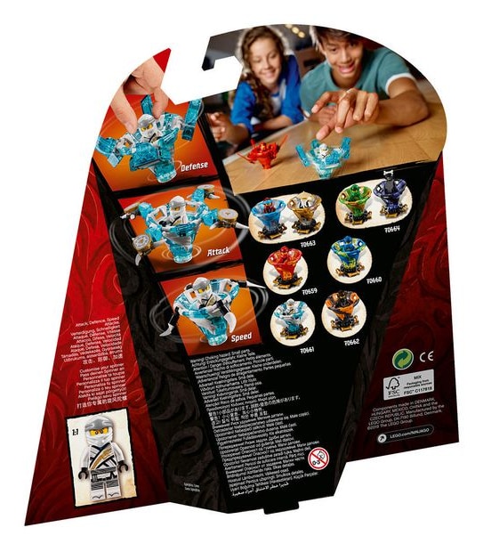 LEGO® NINJAGO Spinjitzu Zane 70661