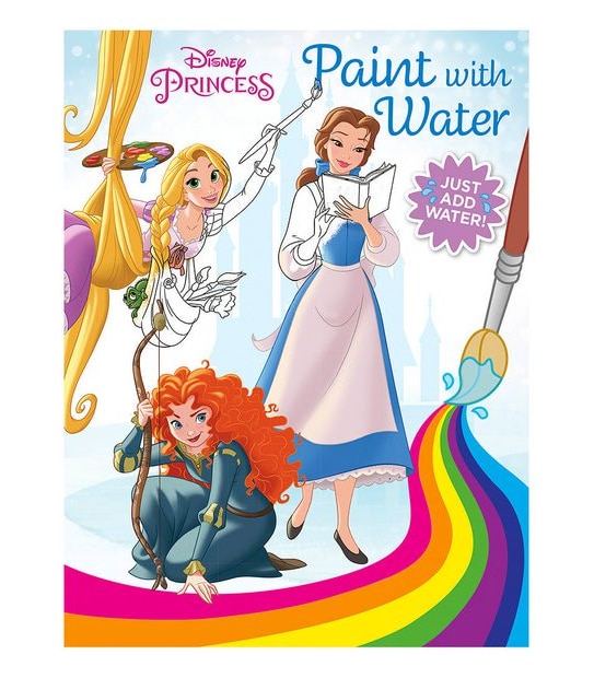 Disney Princess: Paint with Water Book
