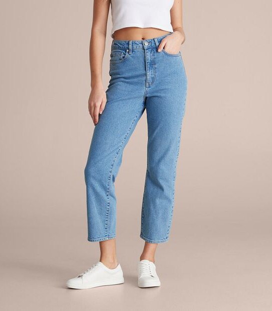 Lily Loves High Rise Mom Jeans