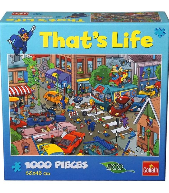 That's Life 1000 Pieces Jigsaw Puzzle Assorted