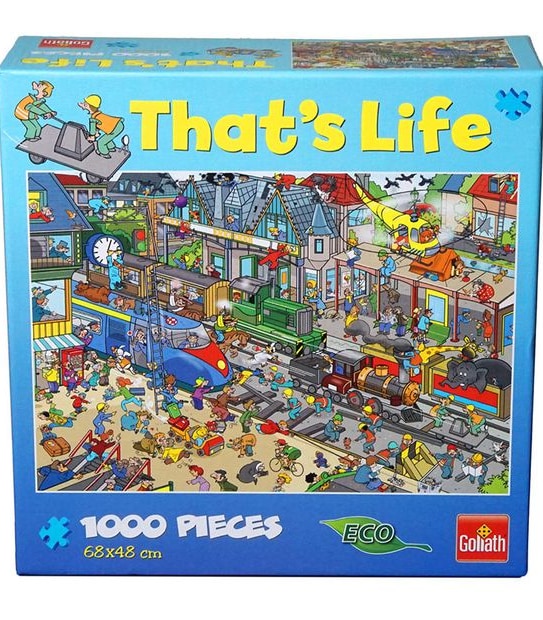 That's Life 1000 Pieces Jigsaw Puzzle Assorted