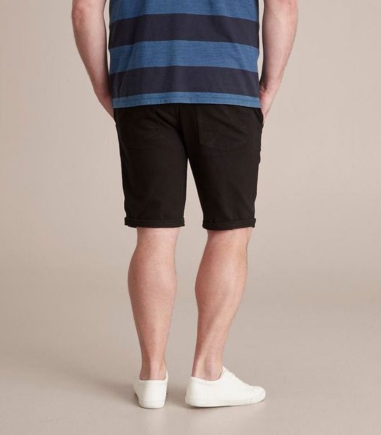 Man Plus Denim Shorts
