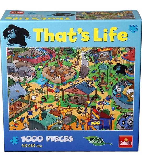 That's Life 1000 Pieces Jigsaw Puzzle Assorted