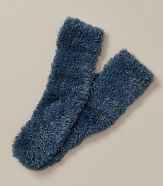 Stay at Home Fluffy Crew Socks