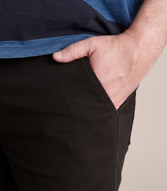 Man Plus Denim Shorts