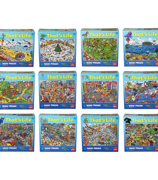 That's Life 1000 Pieces Jigsaw Puzzle Assorted