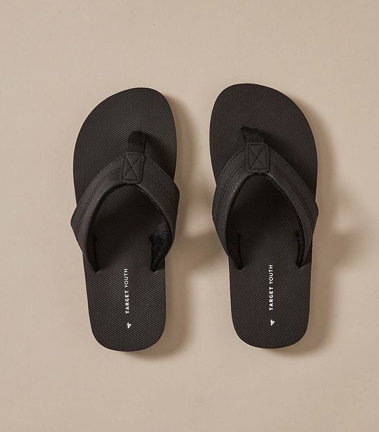 Kids Senior Chase PU Upper Thongs