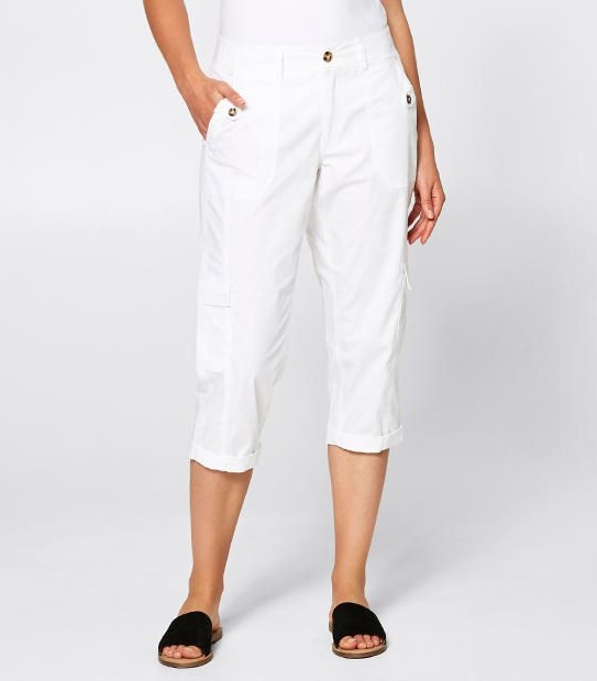 Cargo Pocket Crop Pants