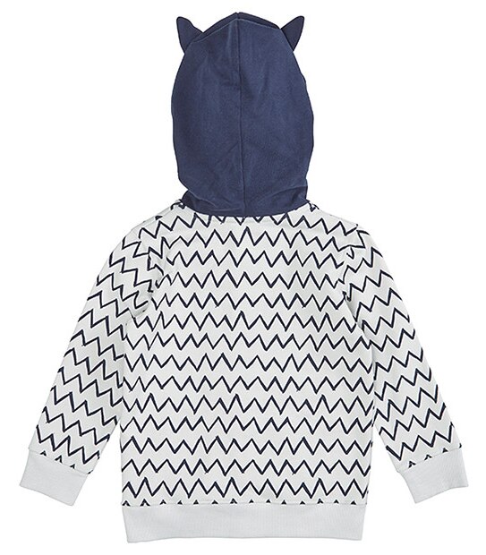 Boys' Yetti Long Sleeve Zip Through Hoodie