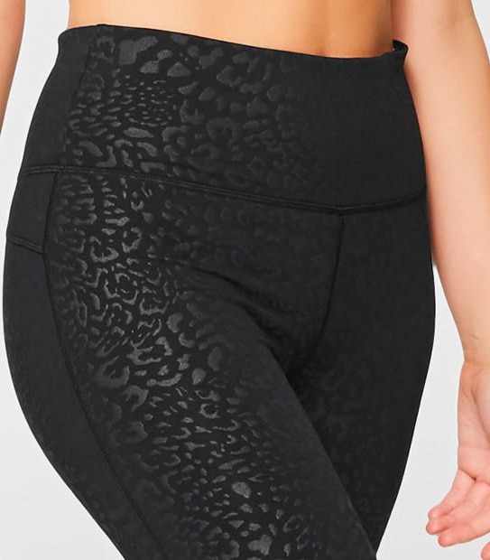 7/8 Length Leopard Leggings