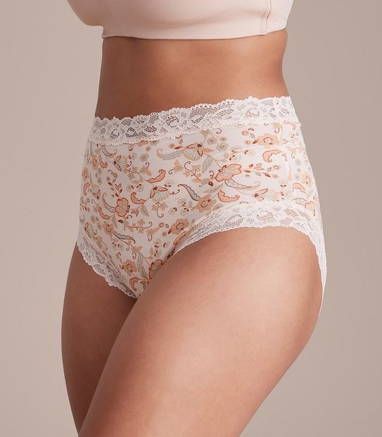 Modal and Lace Full Briefs