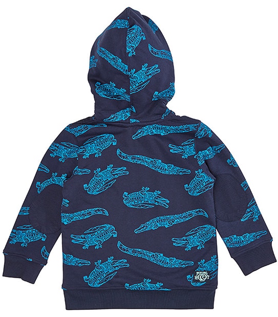 Piping Hot Boys' Sherpa Lined Zip Through Hoodie