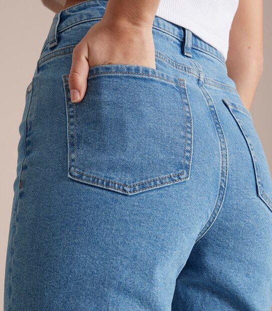 Lily Loves High Rise Mom Jeans