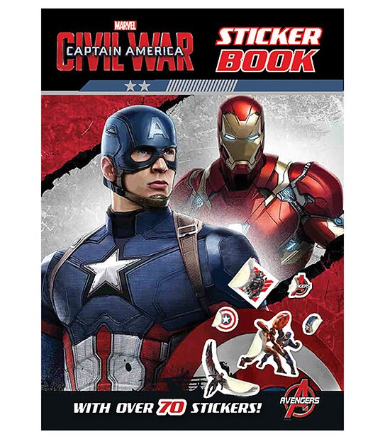 Marvel Captain America Civil War Sticker Book