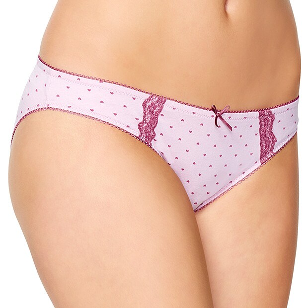 Lily Loves Bikini Briefs - Pink Hearts Lily Loves Bikini Briefs - Pink Hearts