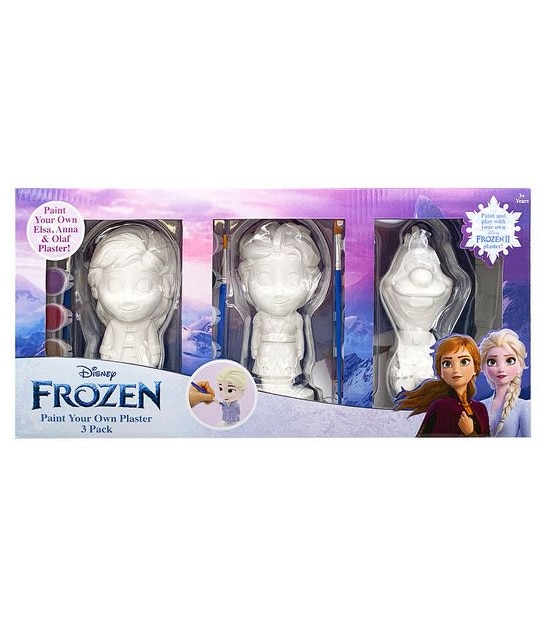 Disney Frozen Paint Your Own Plaster - 3 Pack