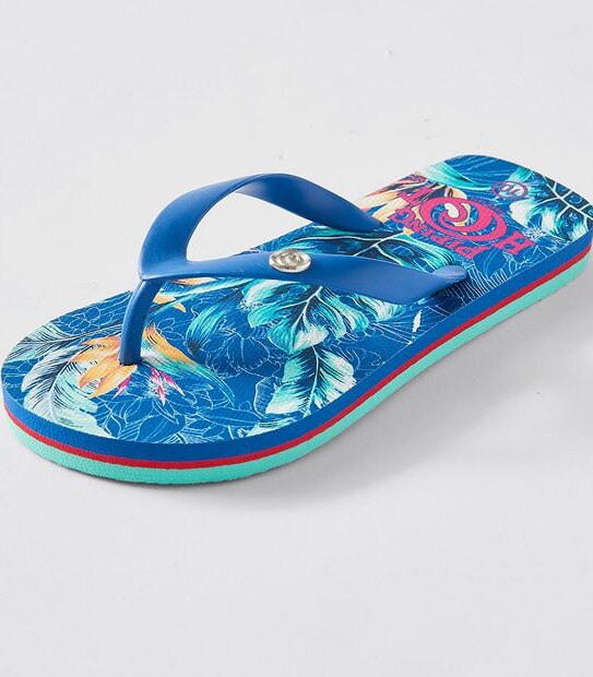 Piping Hot Tropical Floral Thong
