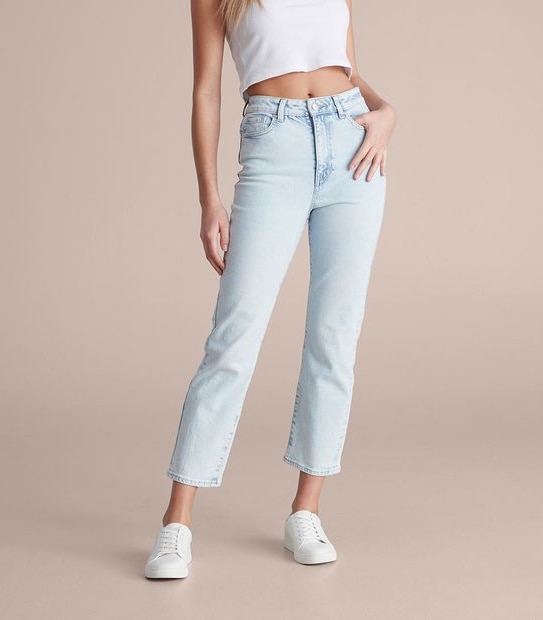 Lily Loves High Rise Mom Jeans