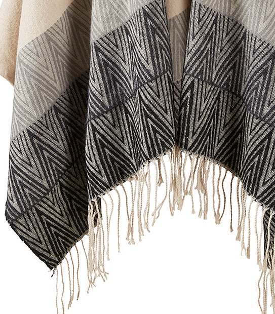 Zig Zag Knit Wrap
