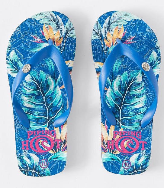 Piping Hot Tropical Floral Thong