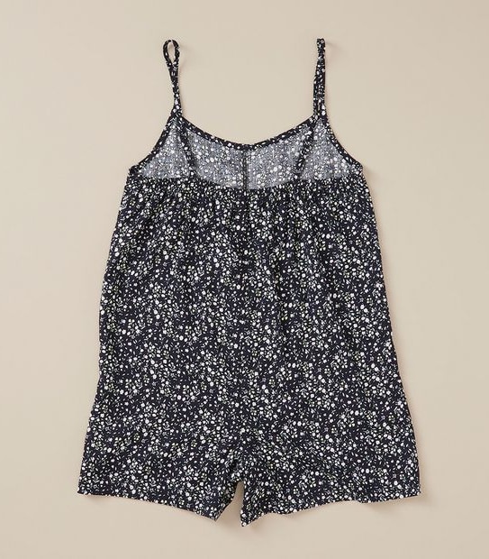 Linen Blend Playsuit