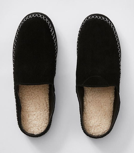 Sara Cross Stitch Scuff Slippers